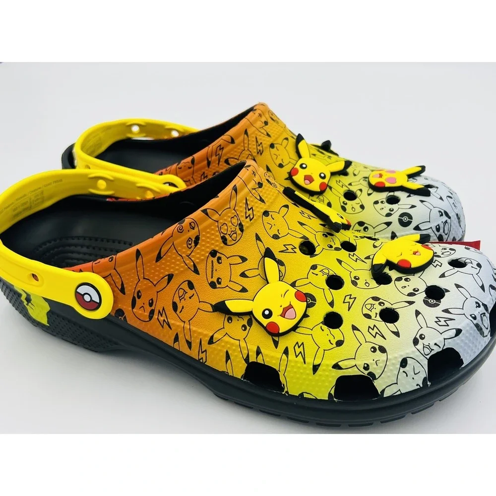 Crocs x Pokemon Pikachu Clog w/Jibbitz Men's Sz 8 / Women's Sz 10 (207761-0C4)